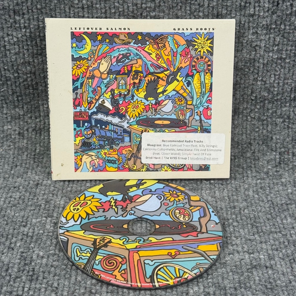 Leftover Salmon Grass Roots CD 2023 Bluegrass Jam Band Billy Strings 74813-2